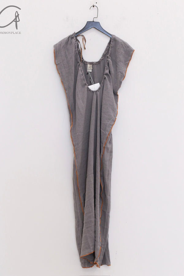 BASERANGE 25 Early Spring MAX Dress Portugal BAS-DRMX-LC-SP25-HH BAYON GREY(YELLOW)